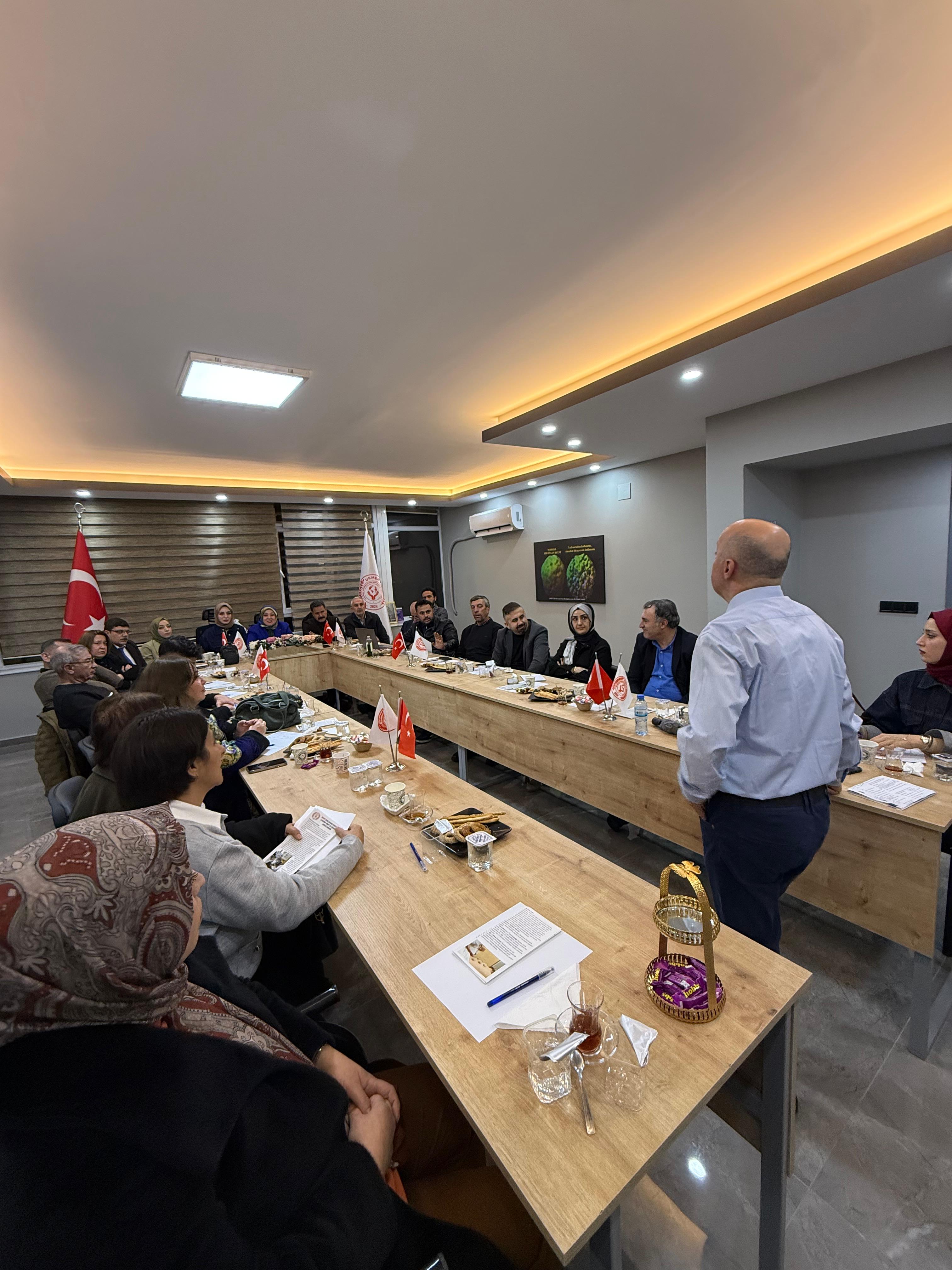 Kent Huzuru ve Güvenliği Çalışma Grubu Şubat ayı toplantısı 